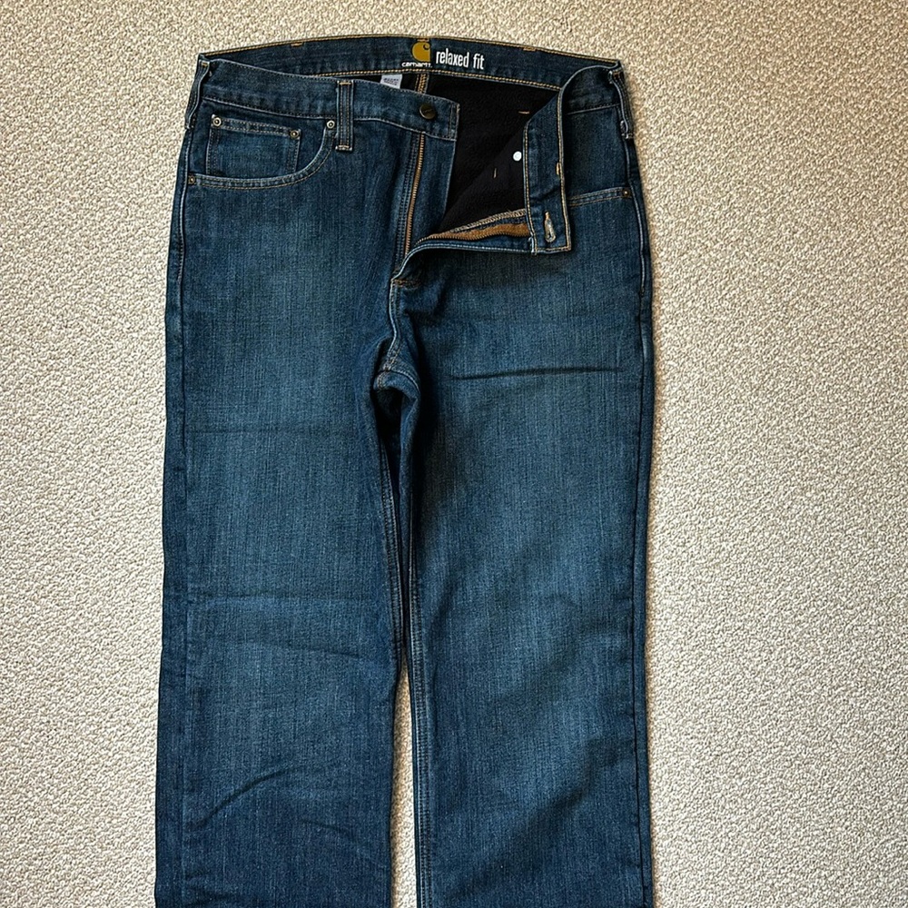 Men’s Lined Carhartt 34x34 Jeans